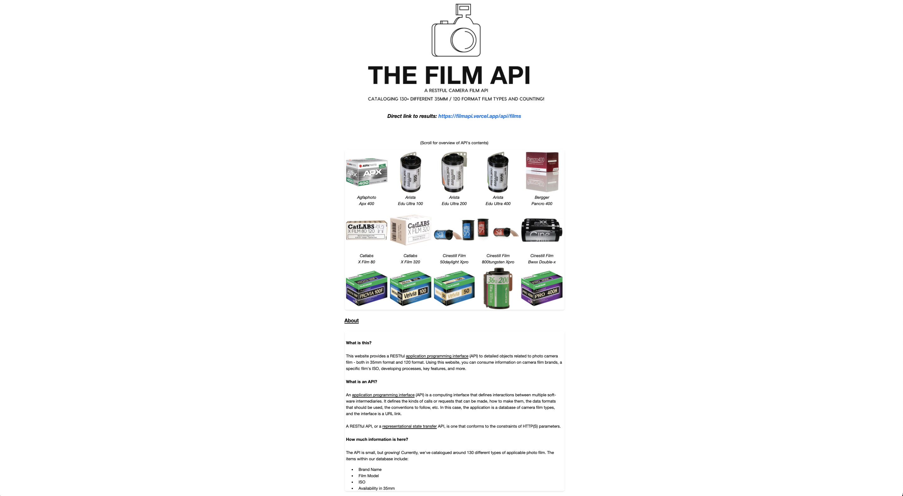The Film API